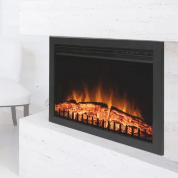 Home električni ugradni kamin 2000W FKKI04-3